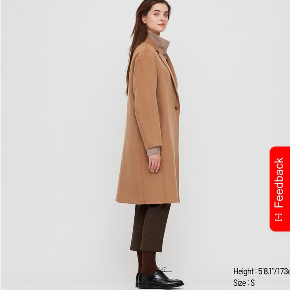 Wool blend longline coat - Picture 5 of 9